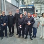 Esta tarde estuvo visitando nuestro cuartel el Arzobisco de Rosario, Monseñor Eduardo Martín. Muy contentos de recibirlo, mostrarle la institución y el trabajo de la asociaciónGracias Padre Javier por invitarnos a ser parte del recorrido por la ciudad. ‍‍ #BomberosPuebloEsther #BomberosVoluntarios