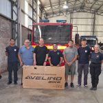 Eduardo Toledo retiró su premio en el cuartel!